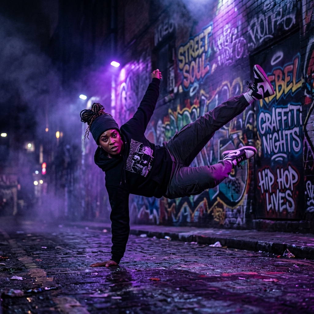 Clase de baile urbano